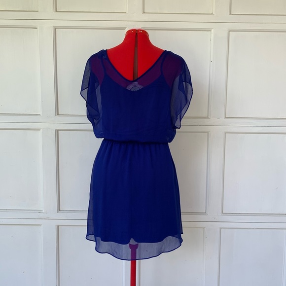 Express Cobalt Blue Dress - Picture 4 of 12